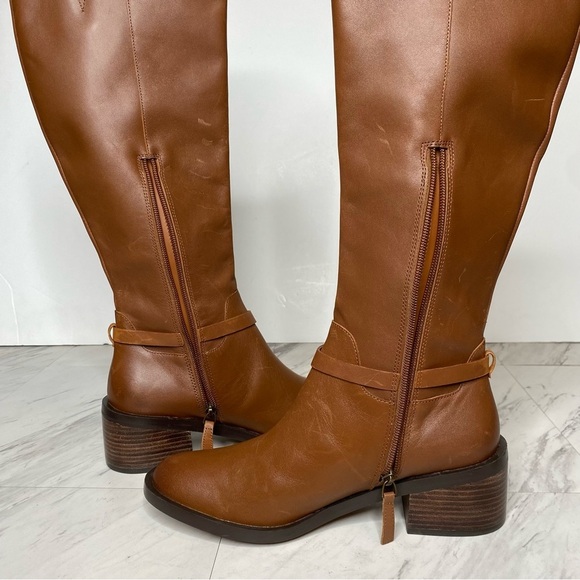 Linea Paolo Kamile Brown Riding Boot 9M - Picture 6 of 13